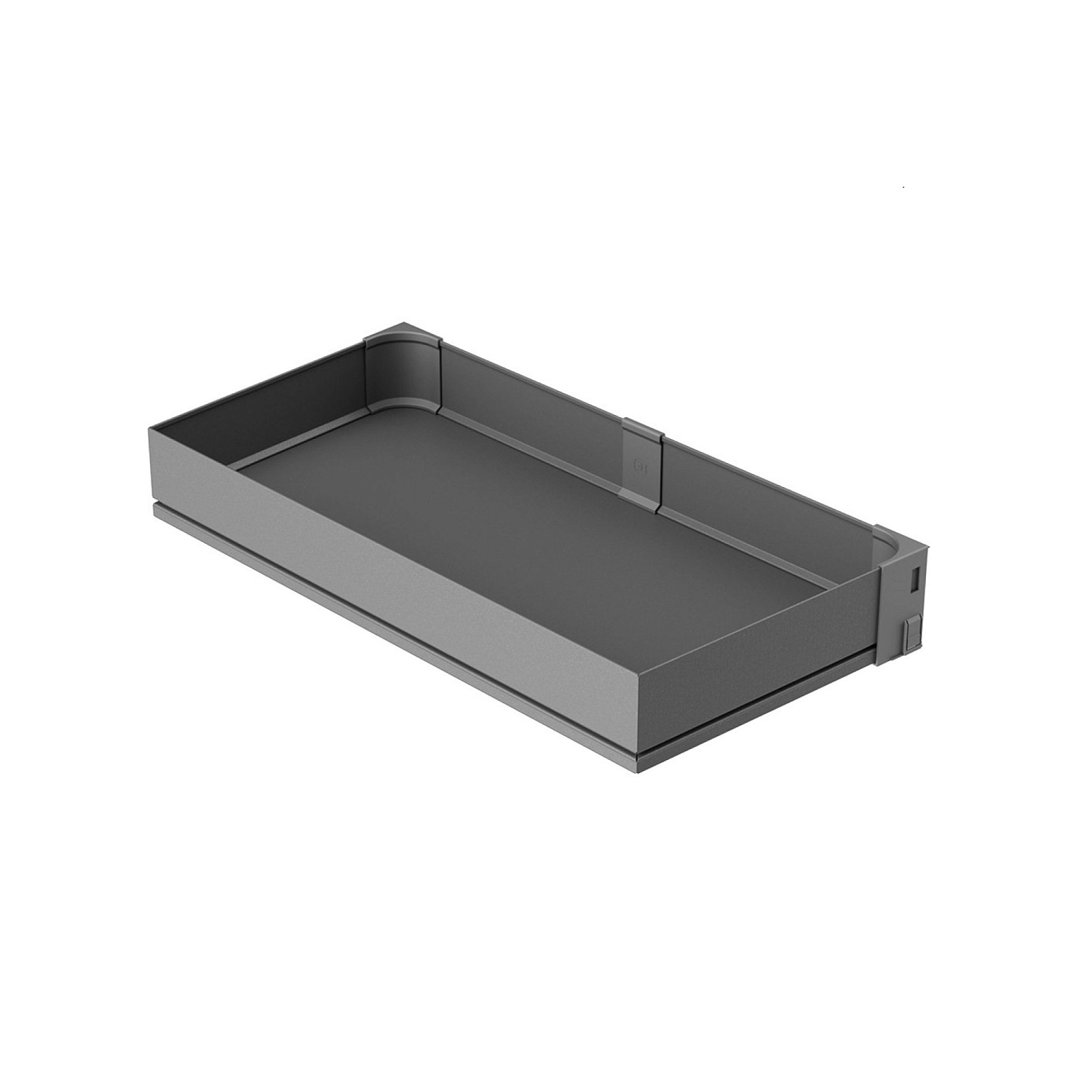 Полка внутренняя Тандем II 600 мм Арена ПЬЮР АНТРАЦИТ