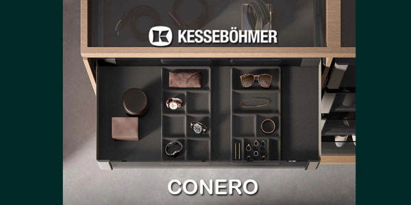 Conero - идеальное хранение аксессуаров Kessebohmer в Казани